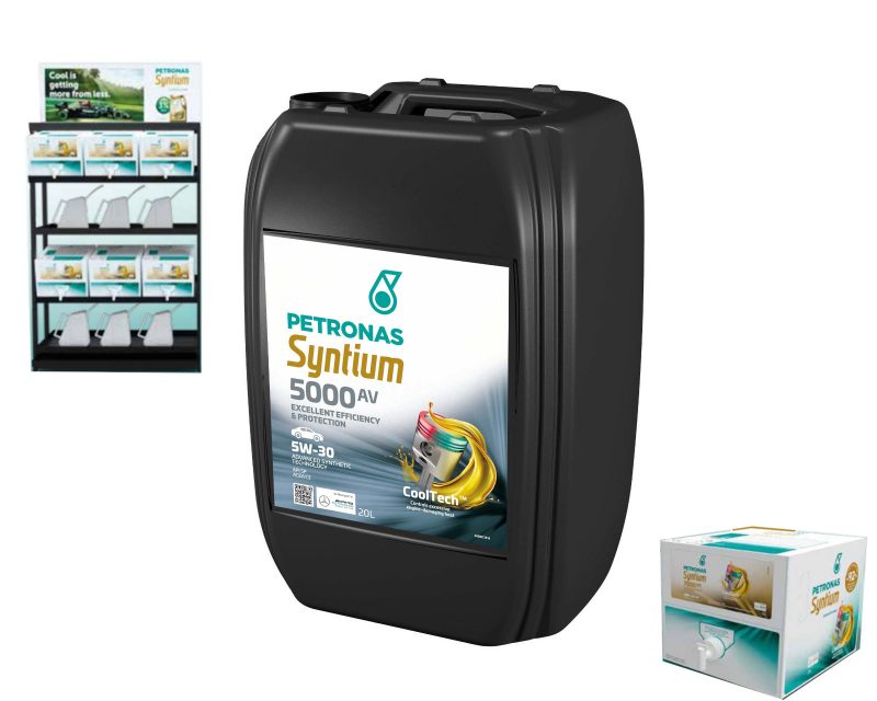 “PETRONAS Ecovent  20L” e “PETRONAS Syntium Bag in box”, il packaging sostenibile di PETRONAS Lubricants International