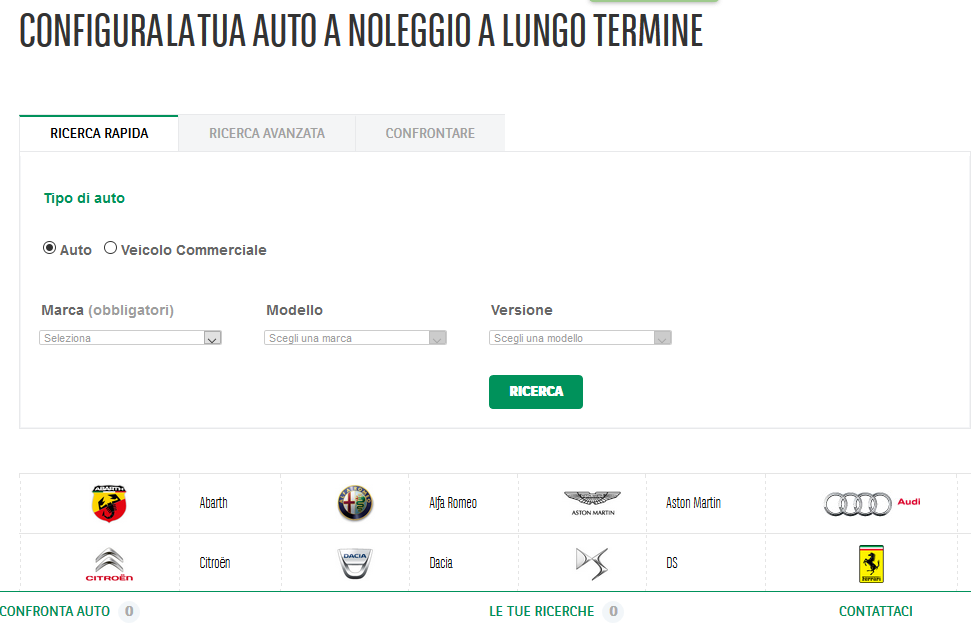 Arval configurazione Arval configurazione