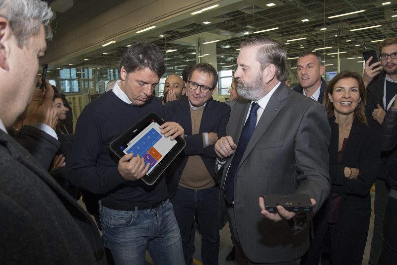Matteo Renzi visita TEXA