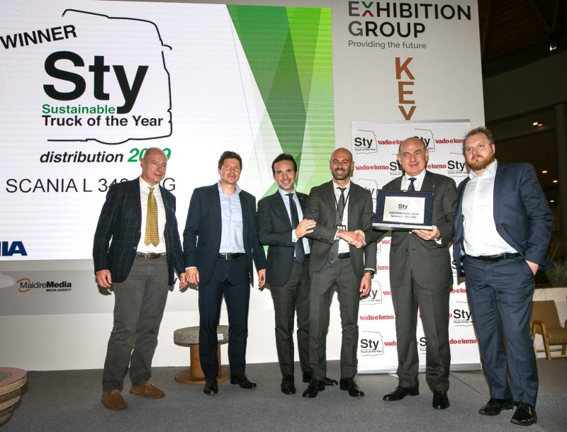 Scania si aggiudica il Sustainable Truck of the Year 2019