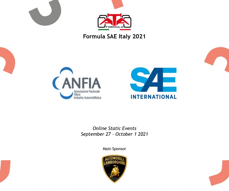 Ala via Formula SAE Italy 2021 con un format ibrido online-in presenza