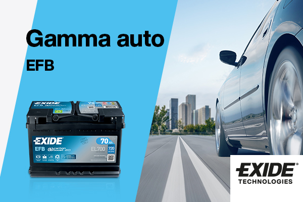 Batterie Exide EFB