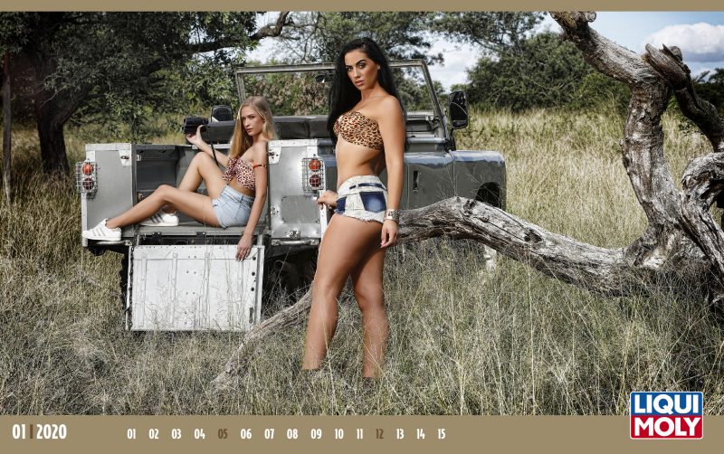 LIQUI MOLY presenta il suo calendario sexy 2020