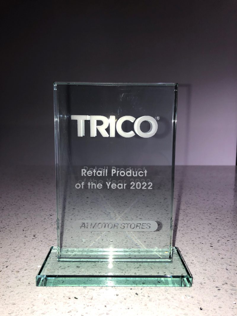 TRICO si aggiudica il premio A1 Motor Stores per il quinto anno consecutivo