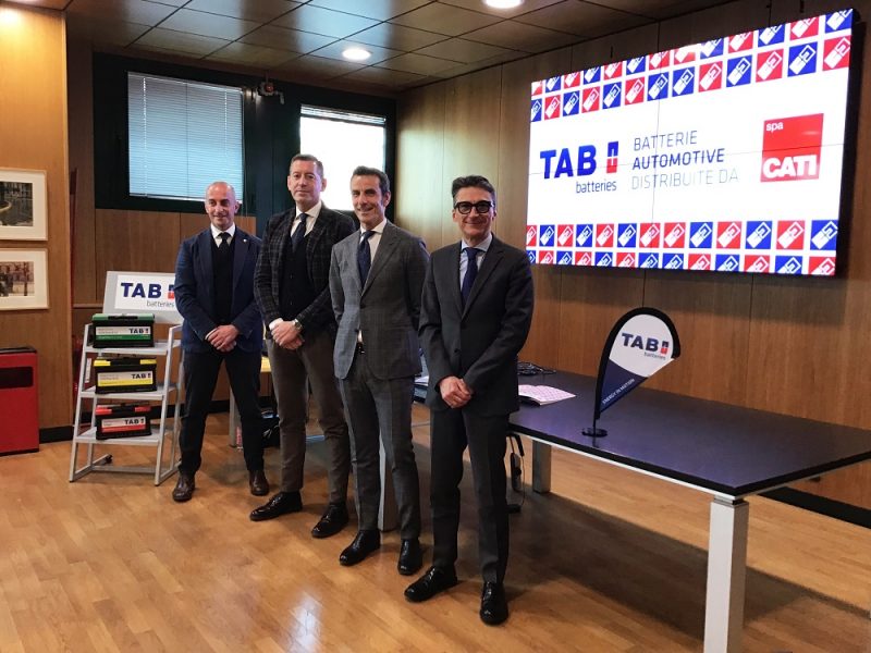 TAB Italia affida a CATI la distribuzione della gamma di batterie in Italia