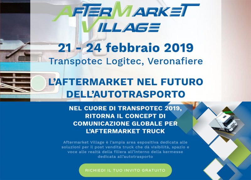 Aftermarket Village 2019: richiedi l’invito gratuito