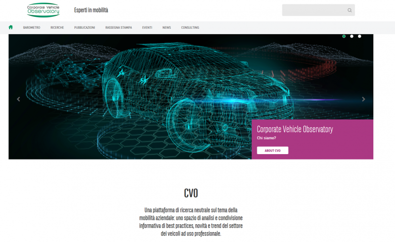Flotte: nuovo sito del Corporate Vehicle Observatory (CVO) di Arval Italia