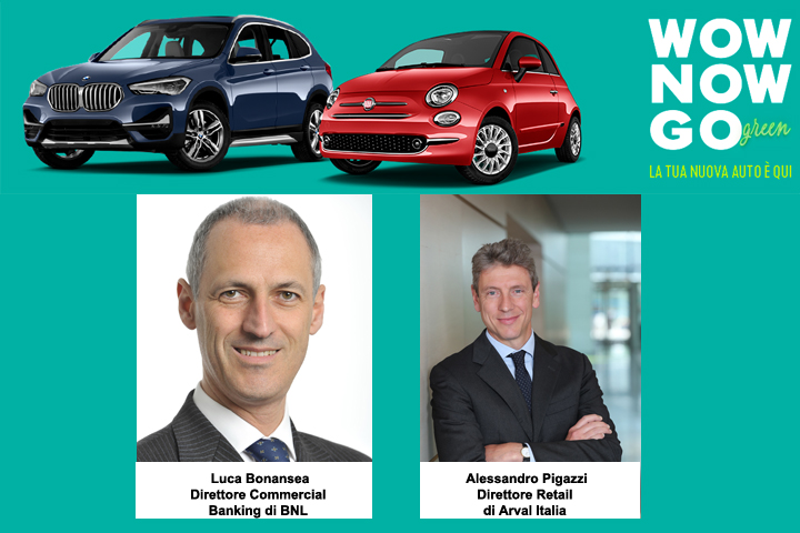 Arval e BNL Gruppo BNP Paribas insieme per lo sviluppo della mobilità sostenibile