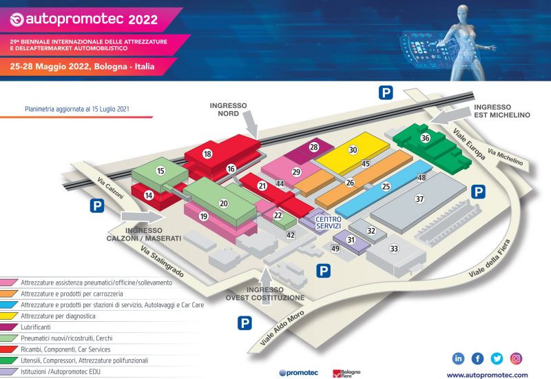 Autopromotec 2022: alta percentuale di domande di partecipazione