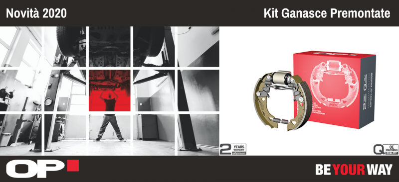 OP: in arrivo il Kit Ganasce Premontate