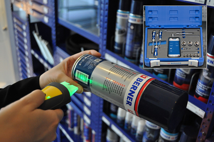 Berner: App e Scanner per l’approvvigionamento efficiente