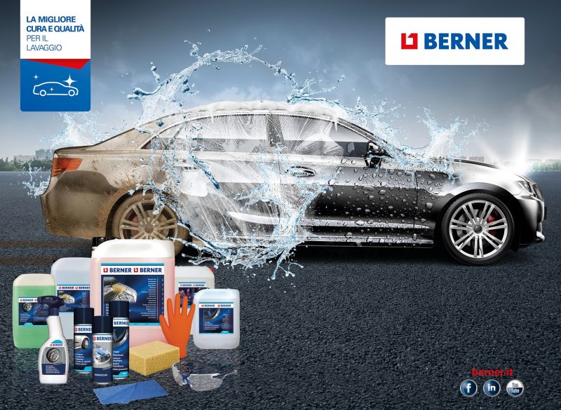 Berner presenta il programma di lavaggio professionale dei veicoli