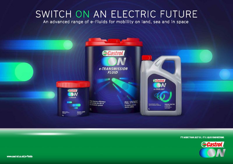 Castrol ON, la nuova gamma di lubrificanti dedicata ai veicoli elettrici