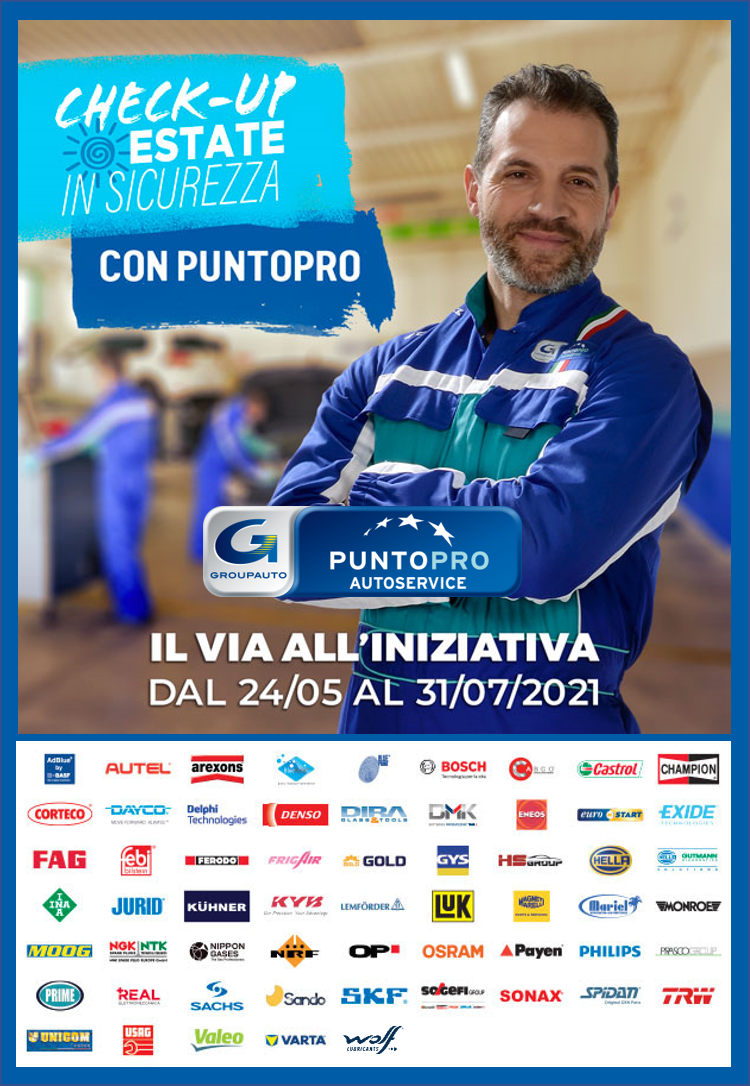 Groupauto: partono i Check-up Estate in sicurezza con PuntoPRO