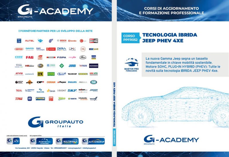 Groupauto Italia: nuovo corso di formazione Tecnologia Ibrida Jeep PHEV 4xe