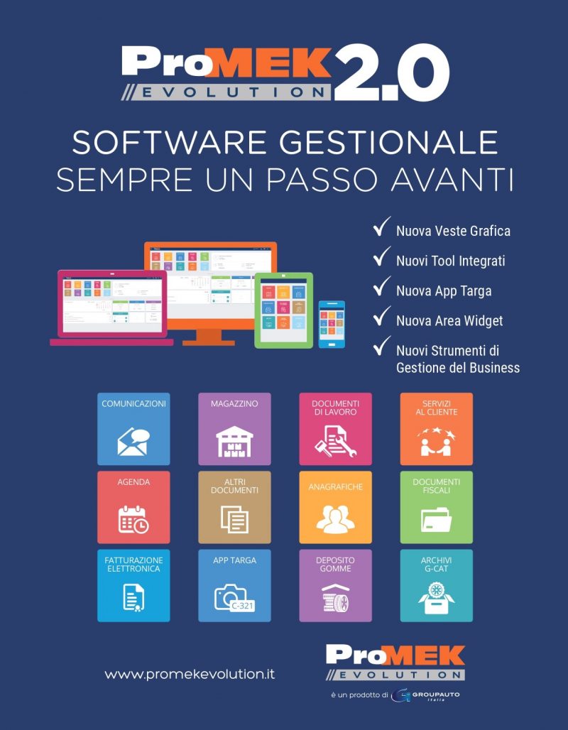 Nuovo ProMEK Evolution 2.0, ecco le novità