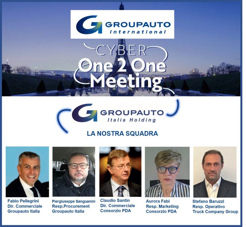 Groupauto Cyber One 2 One Meeting : 5 giorni di incontri virtuali con i fornitori
