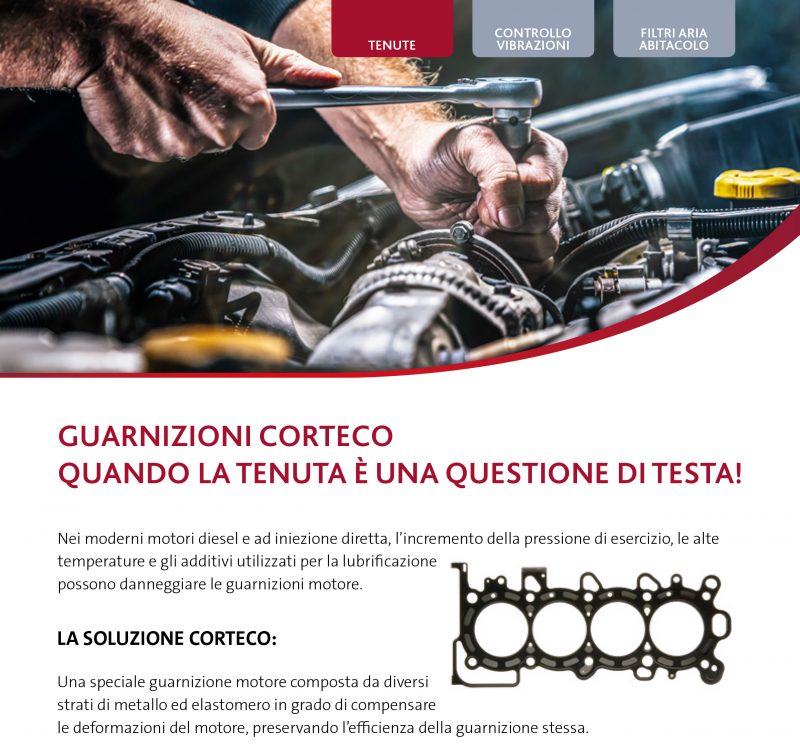 Corteco, soluzioni di tenuta e non solo