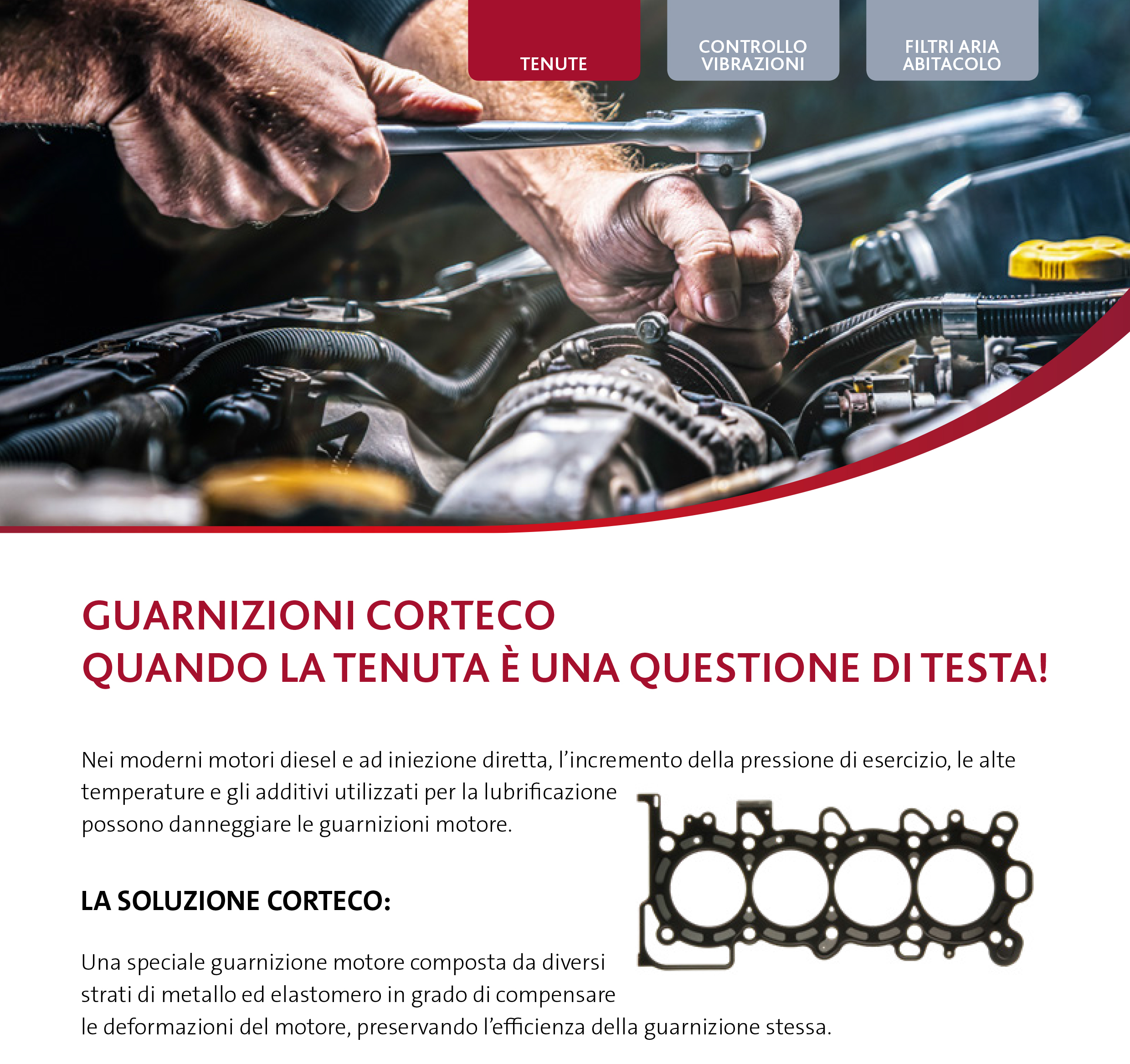 GUARNIZIONE TESTA MOTORE Def 200/300 1,5mm - Raptor 4x4 - Foto 6