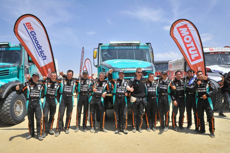 Il Team PETRONAS De Rooy IVECO conclude la Dakar 2019 con un podio