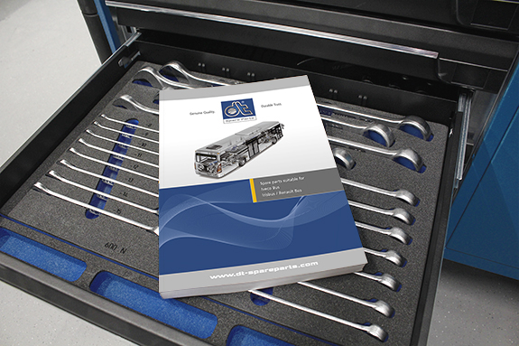 Nuovo catalogo DT Spare Parts per Autobus Iveco, Irisbus e Renault Bus