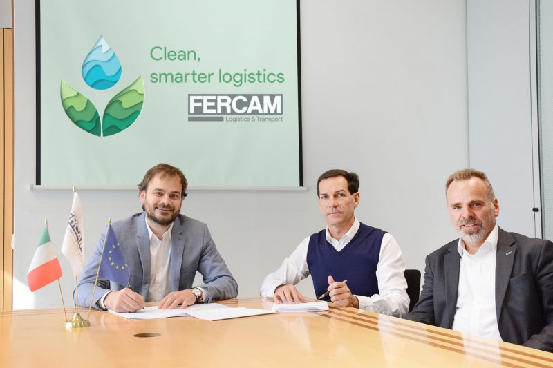 FERCAM sceglie camion a gas liquido LNG per una logistica sostenibile