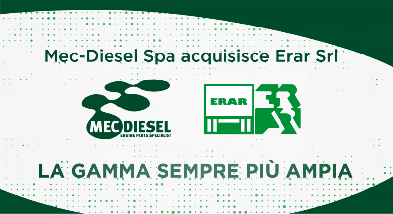 Mec-Diesel acquisisce la Erar srl