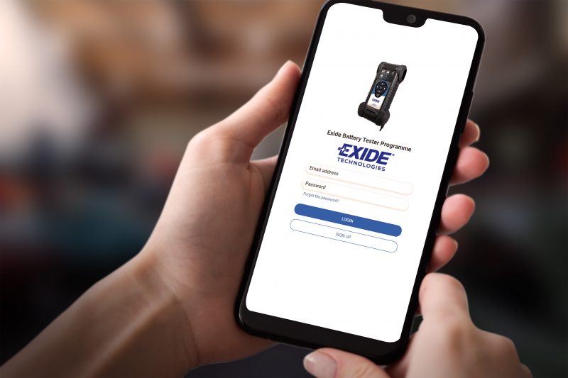 Exide lancia nuova App per il test e la sostituzione della batteria