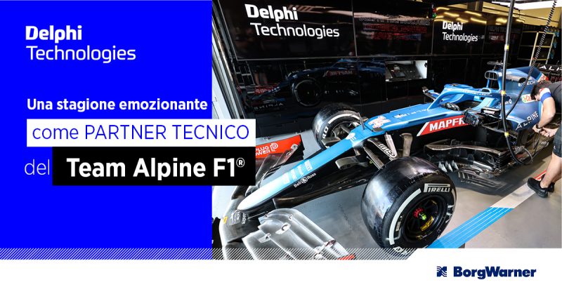Nuova partnership tra BorgWarner il team di Formula 1 Alpine