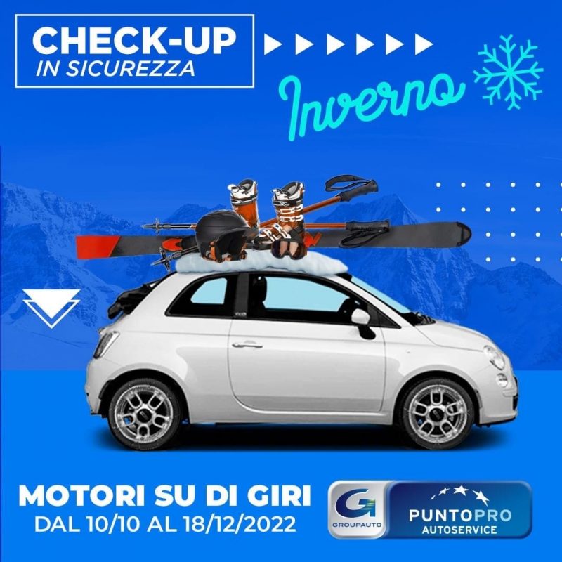 Groupauto Italia: al via il Check-up Inverno con PuntoPRO