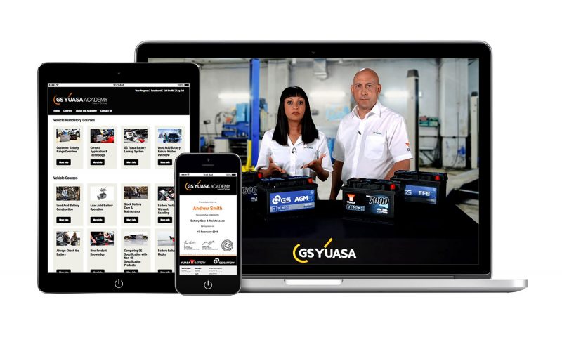 GS Yuasa Academy, la piattaforma di formazione online sulle batterie