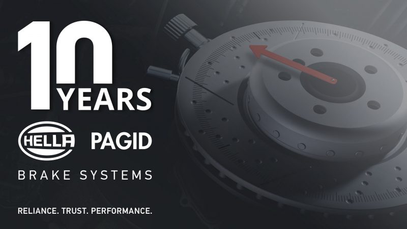 Hella Pagid compie 10 anni