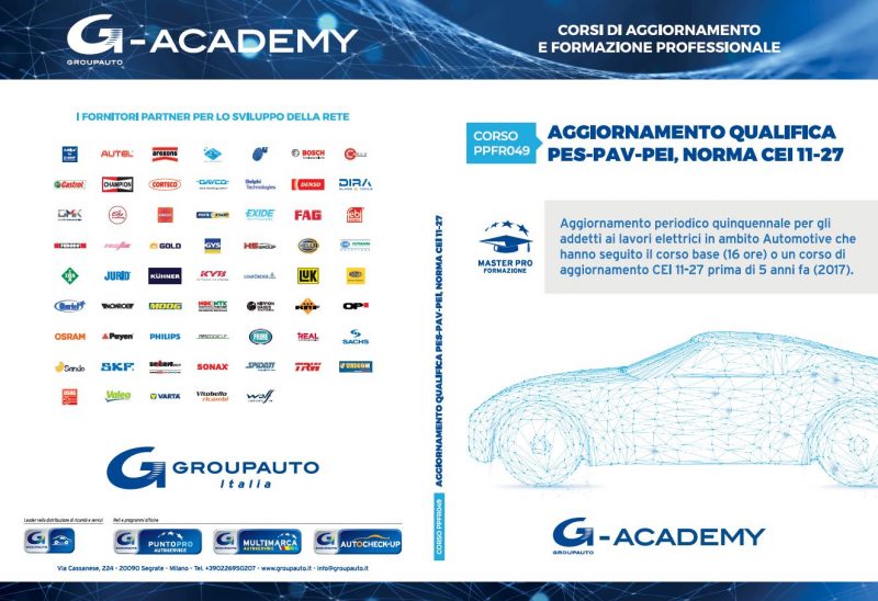 Groupauto Italia: Programma Formazione MasterPRO 2022
