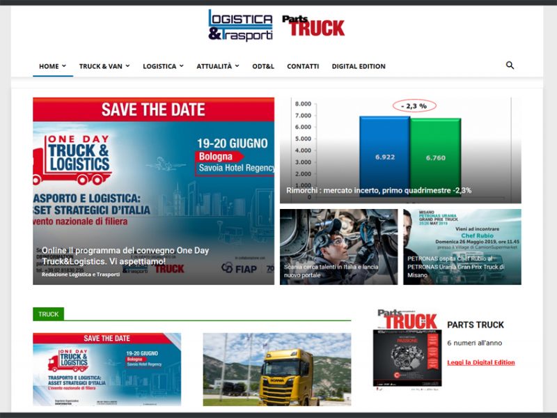 Rivista Logistica&Trasporti: online e su Facebook
