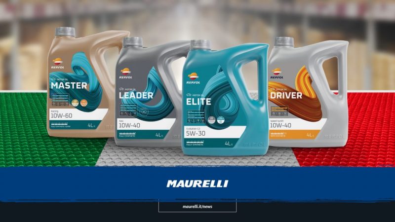 Maurelli diventa il distributore esclusivo di lubrificanti Repsol in Italia