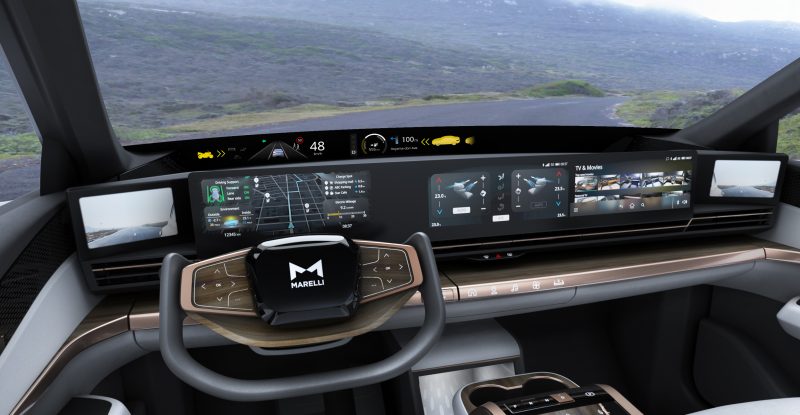 Marelli al CES 2023 con il Diorama Display