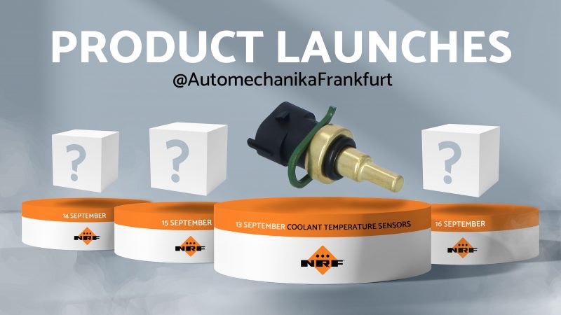 NRF presentera’ i sensori temperatura liquido di raffreddamento ad Automechanika Frankfurt 2022