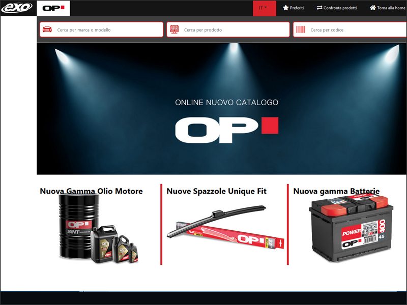 Online il nuovo catalogo Open Parts