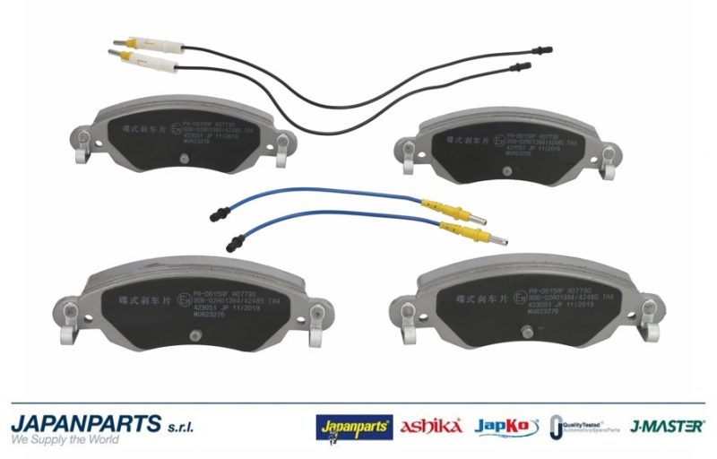 Pastiglie Freno Japanparts: 1300 riferimenti per una copertura del 90% del circolante