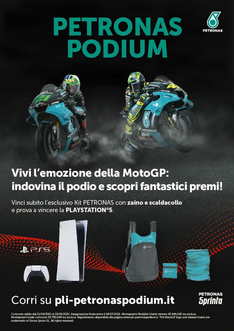 Concorso online PETRONAS Podium: premi anche per le officine