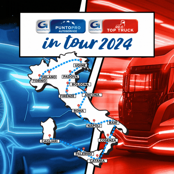 Il PuntoPRO & TopTruck in Tour 2024 sta per partire PartsWeb