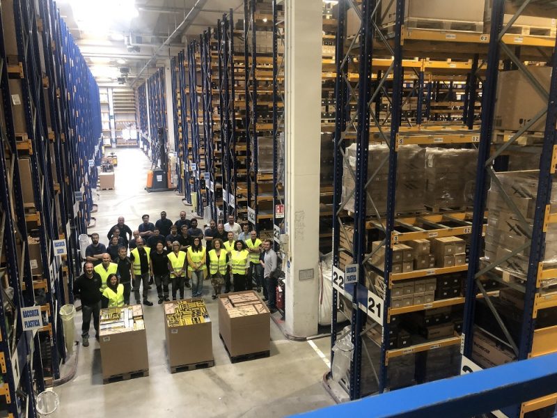 Integrazione di Monroe nella gestione logistica e amministrativa del sito di Verona
