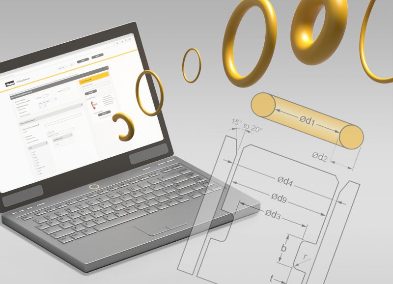 Nuovo selettore di O-Ring di Parker