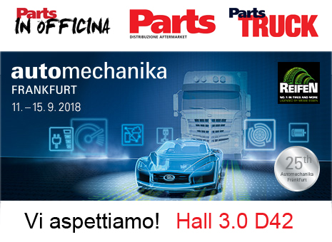 Parts, Parts In Officina, Parts Truck vi aspettano ad Automechanika Frankfurt