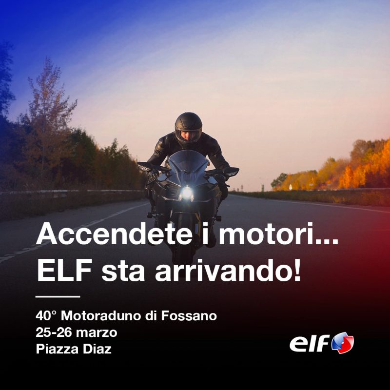Il Motoraduno di Primavera torna a ruggire tra le mura di Fossano: ELF e Cuneo Lube main sponsor dell’edizione 2023