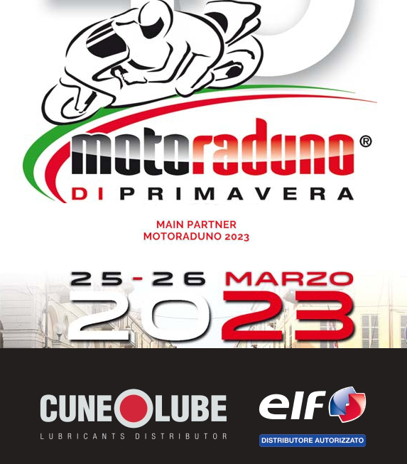 ELF e Cuneo Lube “main sponsor” alla 4o° edizione del Motoraduno di Primavera a Fossano