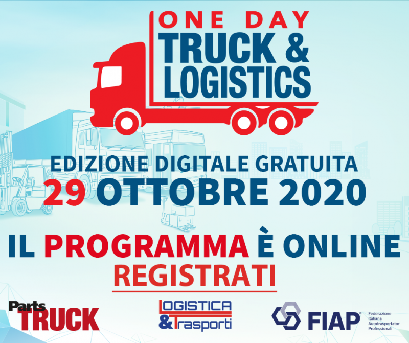 One Day Truck&Logistics 2020 Digital Edition: il programma è online