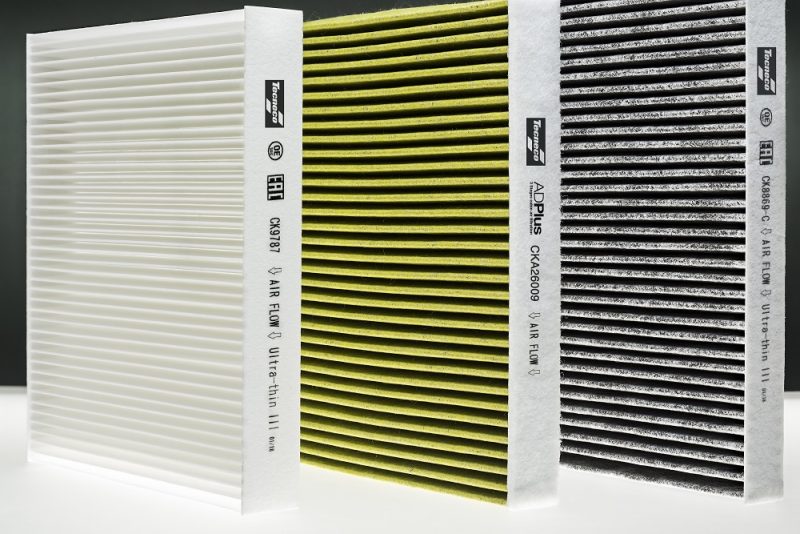 Tecneco: Filtri Abitacolo in fibra, combinati con carboni attivi e antibatterici, una protezione efficace contro le sostanze nocive presenti nell’aria
