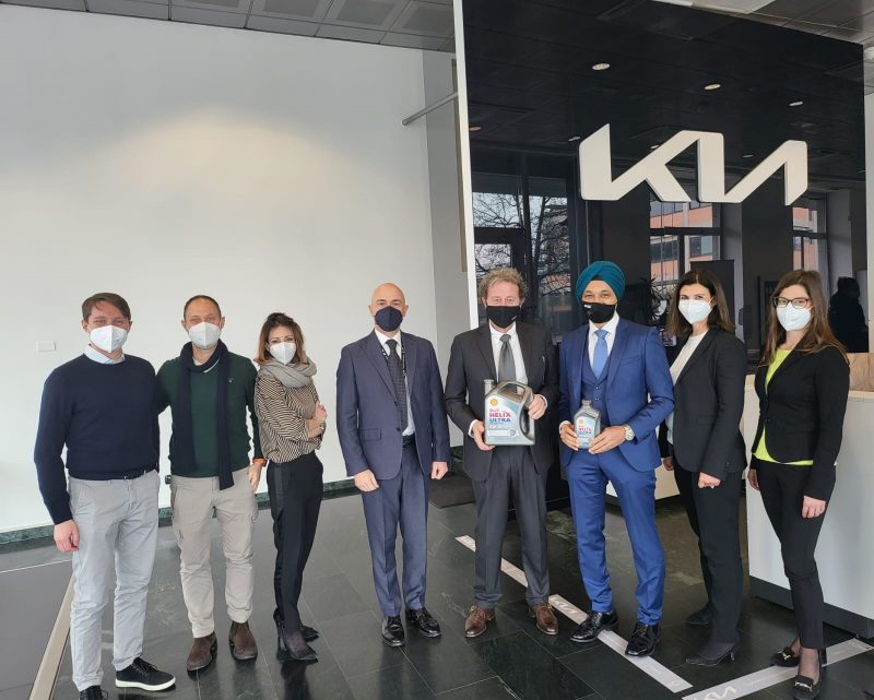 KIA E SHELL Italia Oil Products rinnovano la Partnership