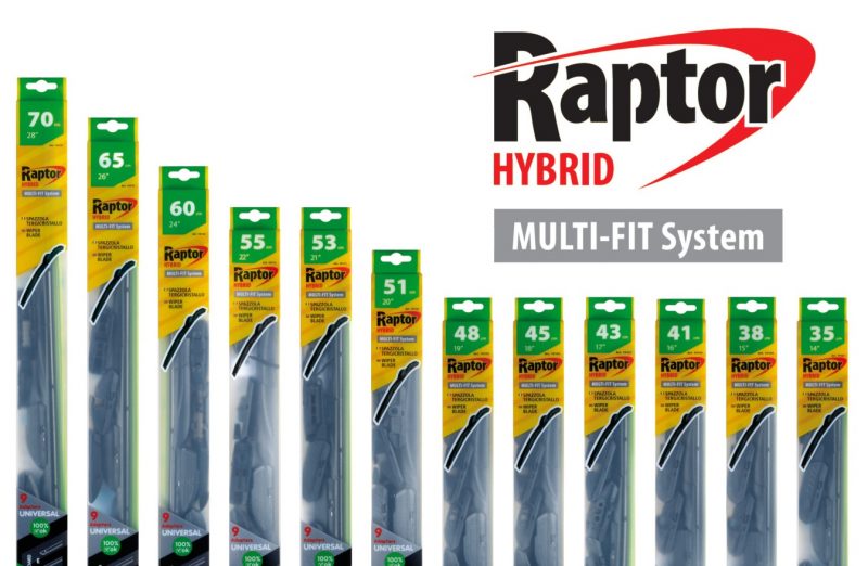 Lampa: nuova linea di spazzole Raptor Hybrid